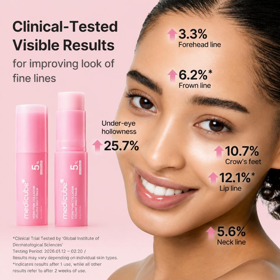 🌸 Pack Premium Antiedad Coreano: Balm Volumen + Parches de Ojos PDRN Rosa 🌸