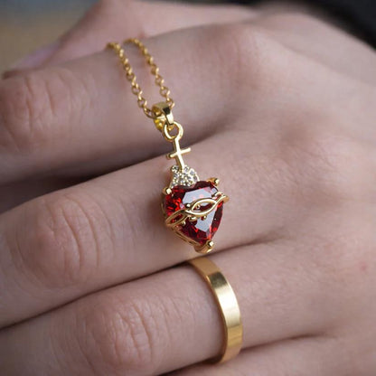 Kit de Collares Sagrado Corazón — Jesús y María