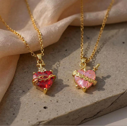 Kit de Collares Sagrado Corazón — Jesús y María