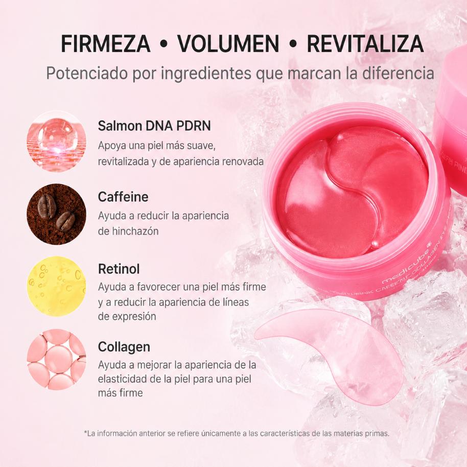 🌸 Pack Premium Antiedad Coreano: Balm Volumen + Parches de Ojos PDRN Rosa 🌸