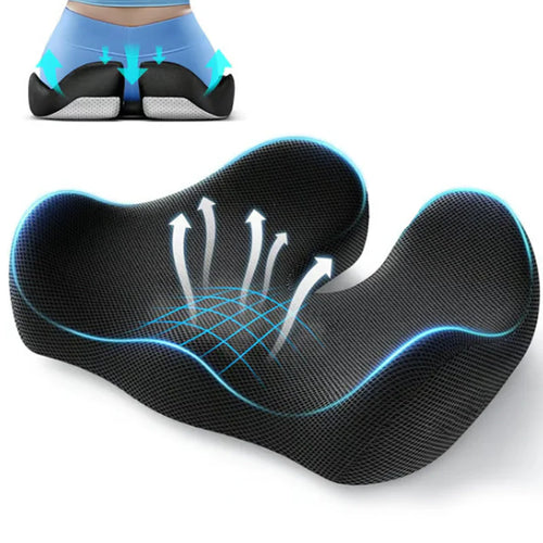 Cojín de asiento ergonómico de espuma viscoelástica