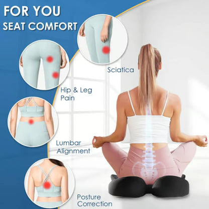 Cojín de asiento ergonómico de espuma viscoelástica