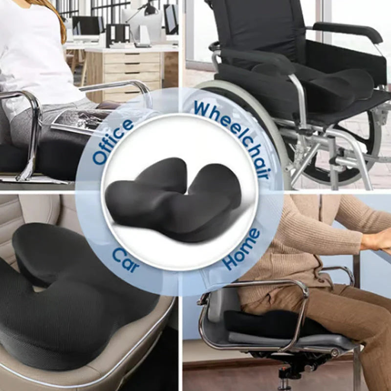 Cojín de asiento ergonómico de espuma viscoelástica